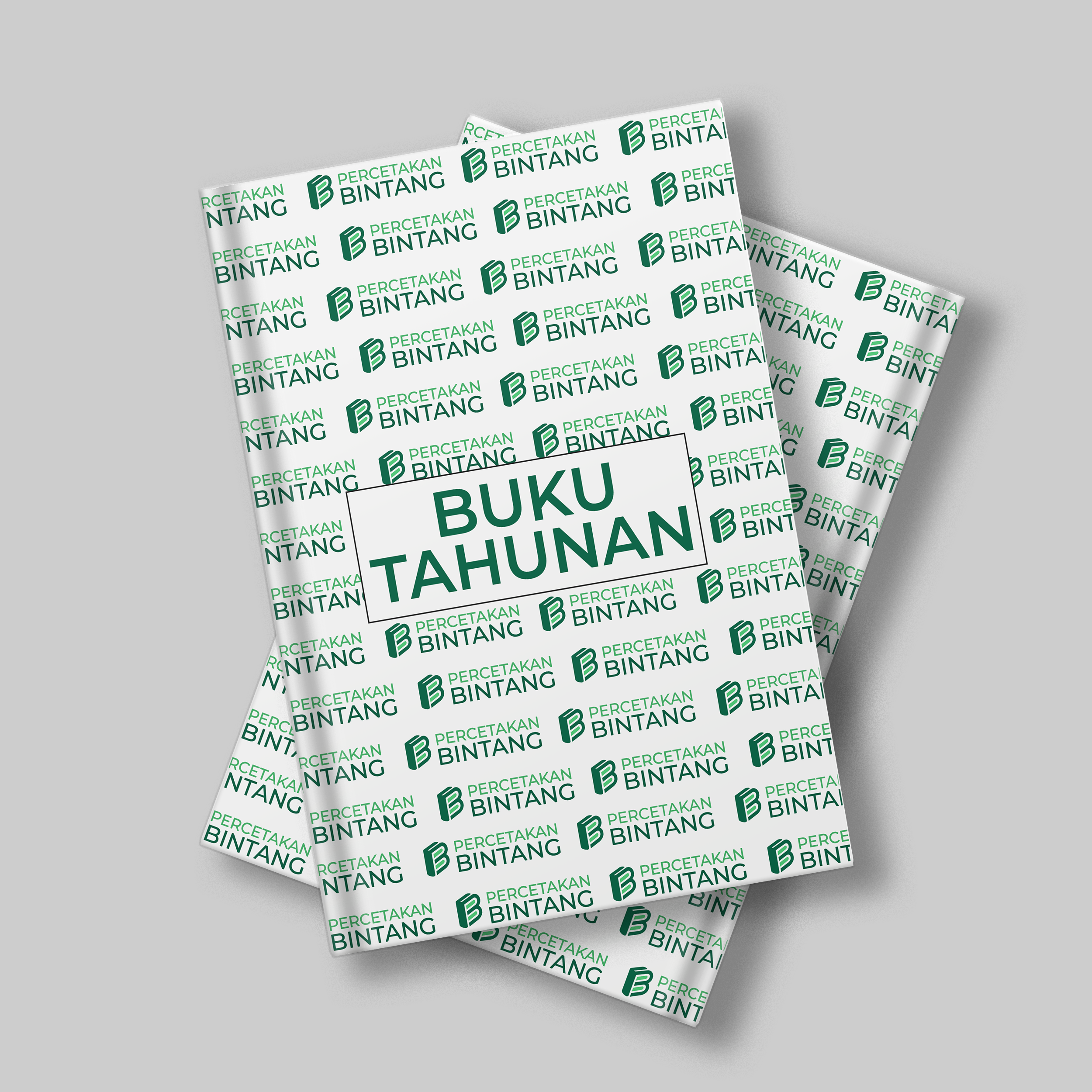 BUKU TAHUNAN MOCKUP